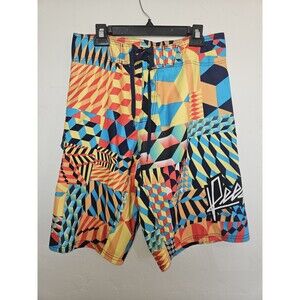 Reef Men's Board Shorts Size 32, EXCELLENT Condition